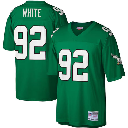 Reggie White Philadelphia Eagles Throwback Player Jersey - Kelly Green