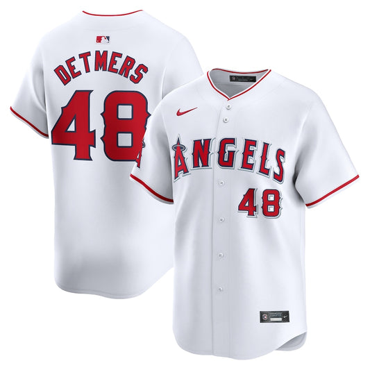 Reid Detmers Los Angeles Angels Nike Home Replica Player Jersey - White