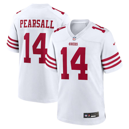 Ricky Pearsall San Francisco 49ers Nike Game Player Jersey - White