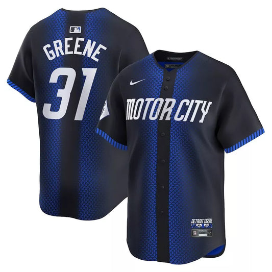 Riley Greene Detroit Tigers 2024 Nike City Connect Limited Player Jersey - Navy