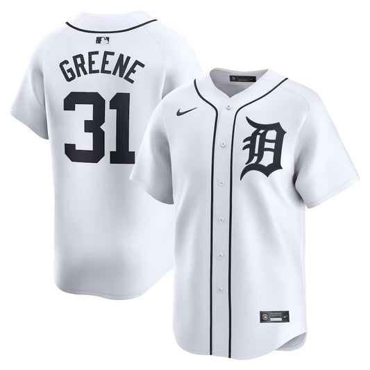 Riley Greene Detroit Tigers Nike Home Replica Player Jersey - White