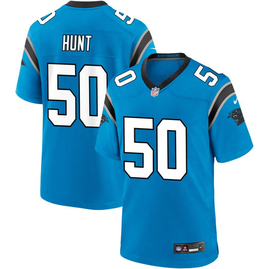 Robert Hunt Carolina Panthers Nike Alternate Game Player Jersey - Blue