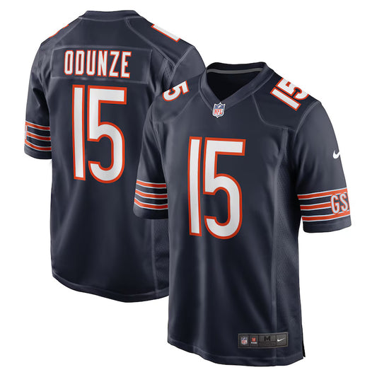 Rome Odunze Chicago Bears Nike Game Player Jersey - Navy