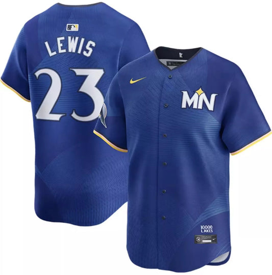 Royce Lewis Minnesota Twins 2024 Nike City Connect Limited Player Jersey - Royal