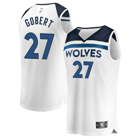 Rudy Gobert Minnesota Timberwolves Nike Swingman Association Jersey - White