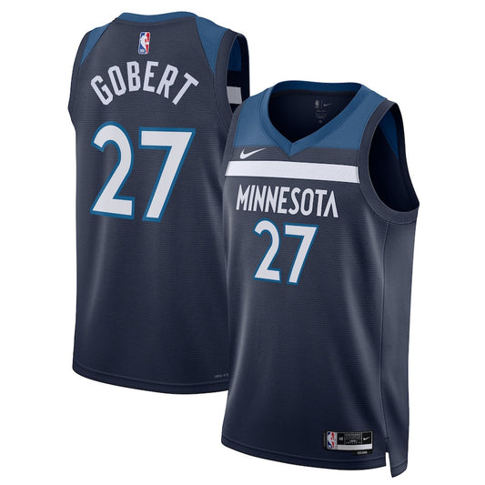 Rudy Gobert Minnesota Timberwolves Nike Swingman Icon Jersey - Navy