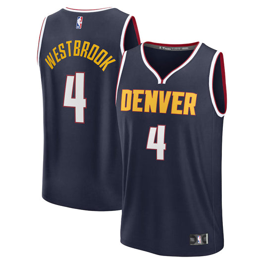 Russell Westbrook Denver Nuggets Nike Swingman Icon Jersey - Navy