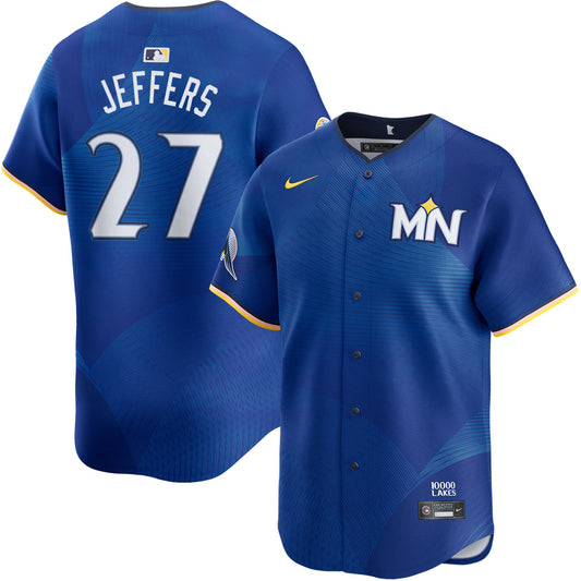 Ryan Jeffers Minnesota Twins 2024 Nike City Connect Limited Player Jersey - Royal