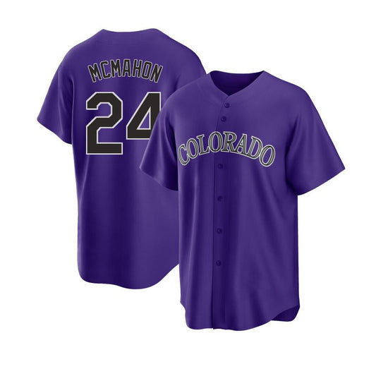 Ryan McMahon Colorado Rockies Nike Alternate Limited Player Jersey - Purple