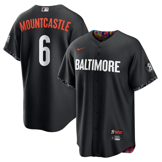 Ryan Mountcastle Baltimore Orioles 2023 Nike City Connect Limited Player Jersey - Black