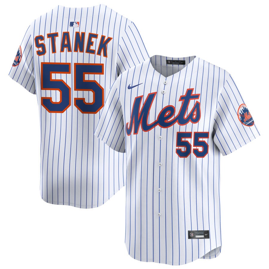 Ryne Stanek New York Mets Nike Home Replica Player Jersey - White