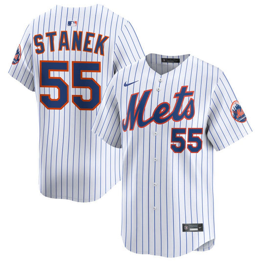 Ryne Stanek New York Mets Nike Home Replica Player Jersey - White