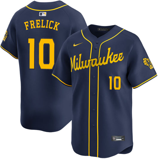 Sal Frelick Milwaukee Brewers Nike Alternate Limited Player Jersey - Navy