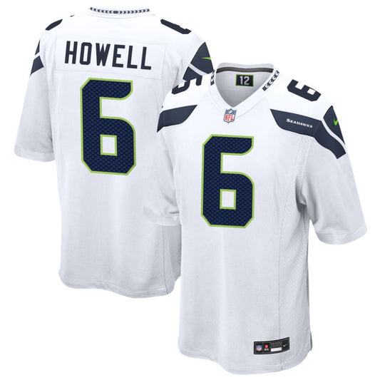 Sam Howell Seattle Seahawks Nike Game Player Jersey - White