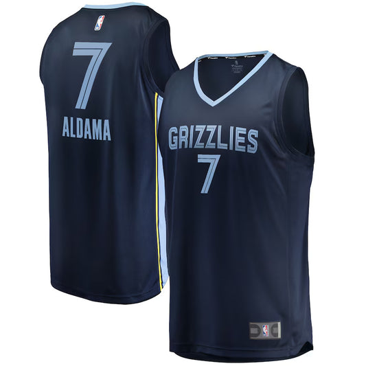 Santi Aldama Memphis Grizzlies Nike Swingman Icon Jersey - Navy