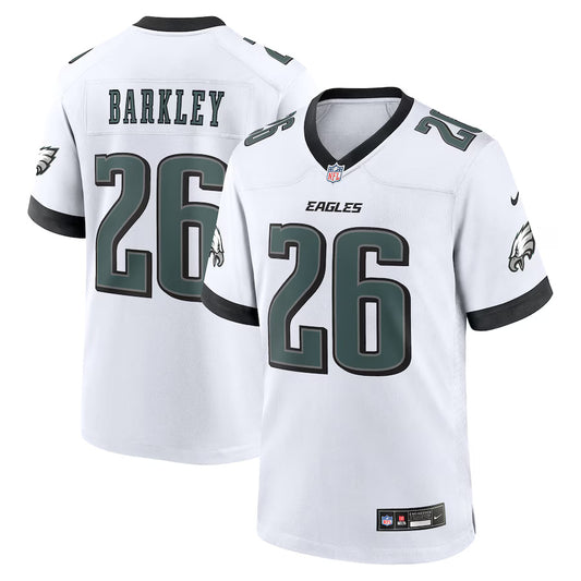 Saquon Barkley Philadelphia Eagles Nike Game Player Jersey - White