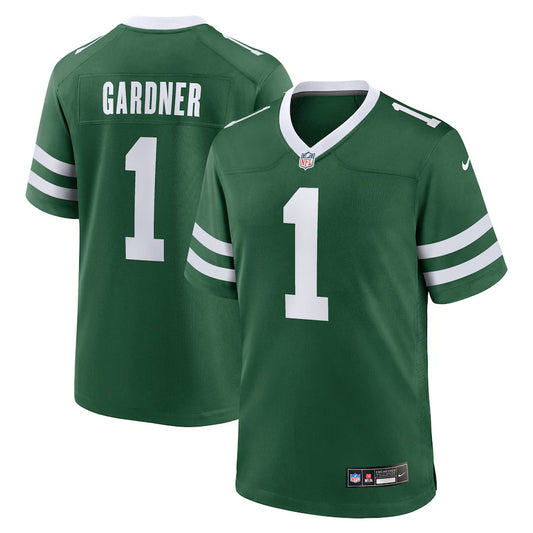 Sauce Gardner New York Jets Nike Game Player Jersey - Legacy Green