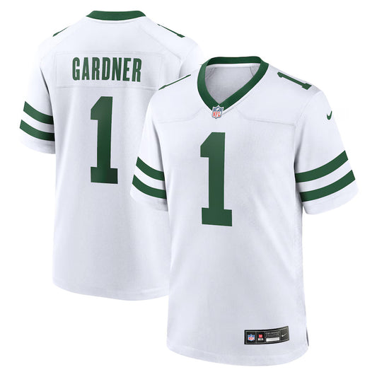 Sauce Gardner New York Jets Nike Game Player Jersey - Legacy White