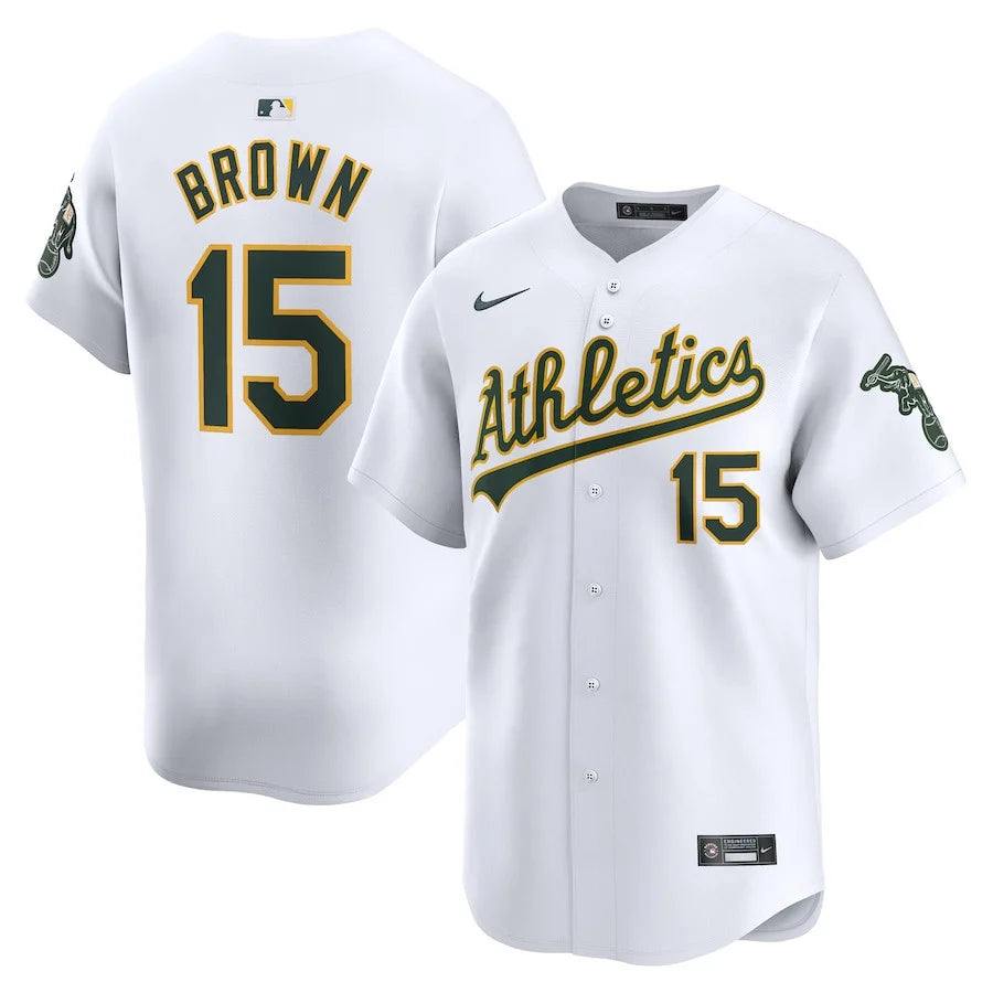 Seth Brown Athletics Nike Home Replica Player Jersey - White