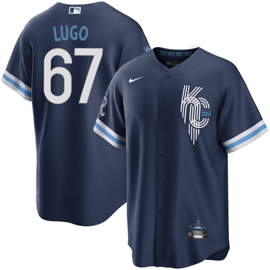 Seth Lugo Kansas City Royals Nike City Connect Limited Player Jersey - Navy