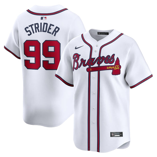 Spencer Strider Atlanta Braves Nike Home Replica Player Jersey - White