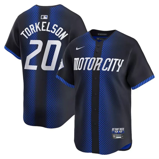 Spencer Torkelson Detroit Tigers 2024 Nike City Connect Limited Player Jersey - Navy