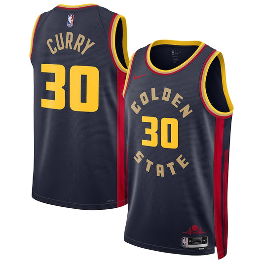 Stephen Curry Golden State Warriors 2024/2025 Nike Swingman City Jersey - Navy