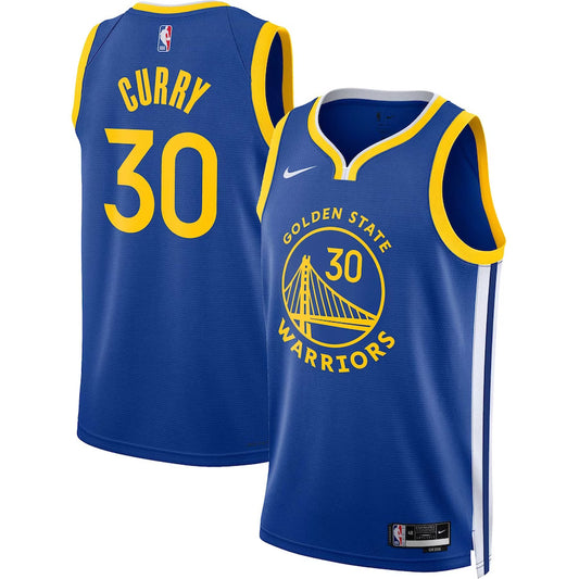 Stephen Curry Golden State Warriors Nike Swingman Icon Jersey - Royal