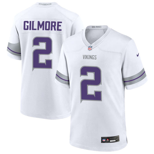 Stephon Gilmore Minnesota Vikings Nike Alternate Game Player Jersey - White