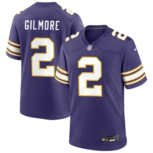 Stephon Gilmore Minnesota Vikings Nike Classic Game Player Jersey - Purple