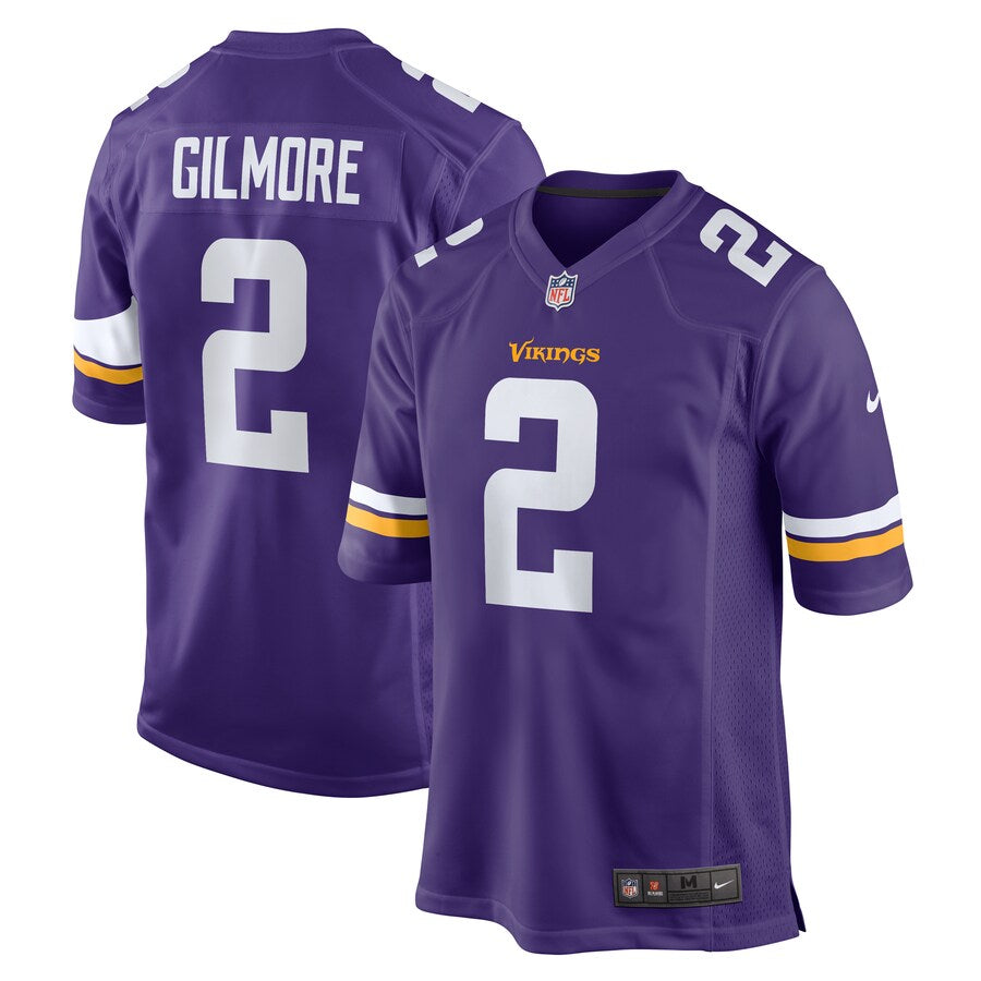 Stephon Gilmore Minnesota Vikings Nike Game Player Jersey - Purple