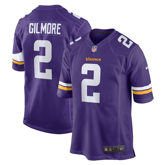 Stephon Gilmore Minnesota Vikings Nike Game Player Jersey - Purple