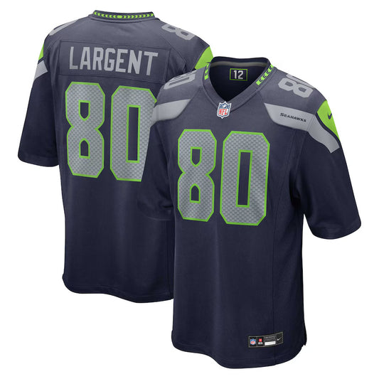 Steve Largent Seattle Seahawks Throwback Player Jersey - College Navy
