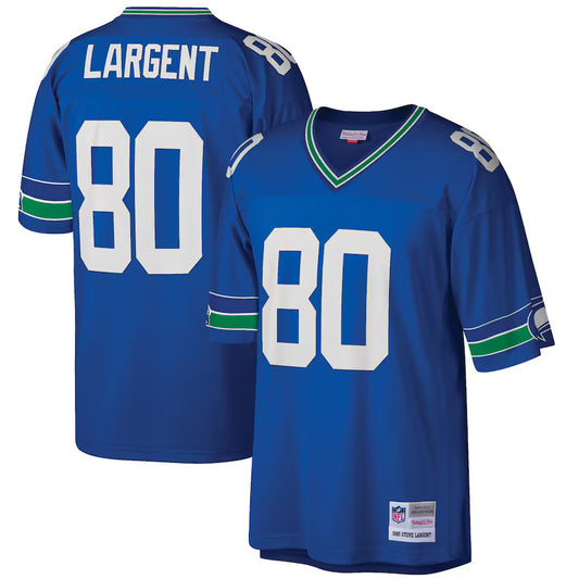 Steve Largent Seattle Seahawks Throwback Player Jersey - Royal