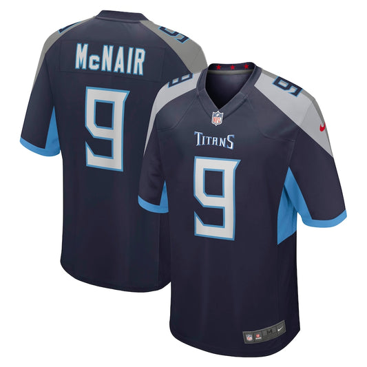 Steve McNair Tennessee Titans Throwback Player Jersey - Navy