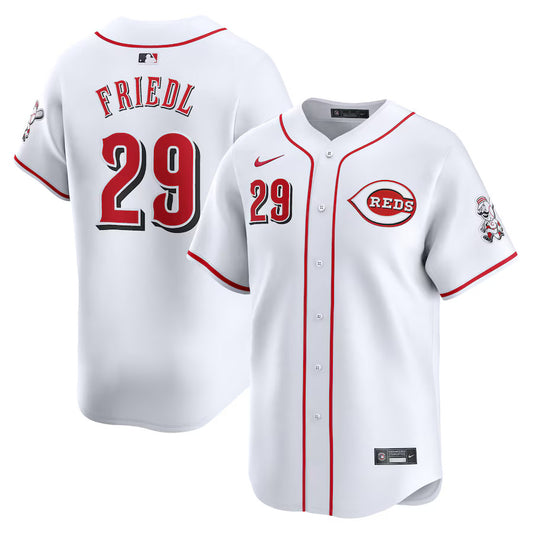 TJ Friedl Cincinnati Reds Nike Home Replica Player Jersey - White