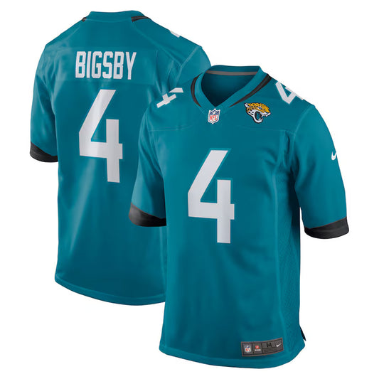 Tank Bigsby Jacksonville Jaguars Nike Game Player Jersey - Teal