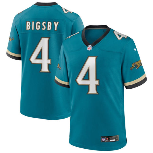 Tank Bigsby Jacksonville Jaguars Nike Prowler Throwback Game Player Jersey - Teal