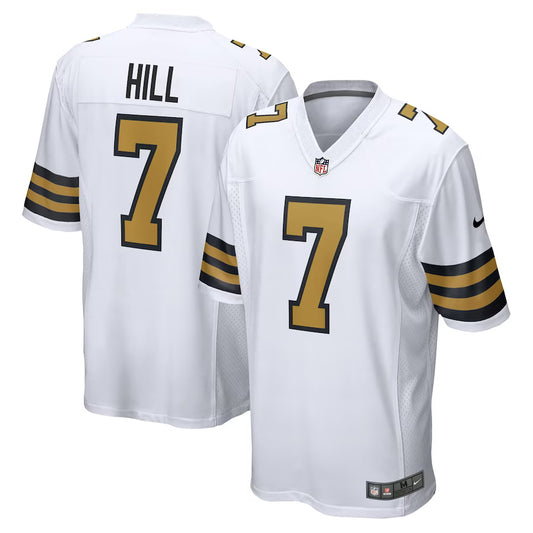 Taysom Hill New Orleans Saints Nike Alternate Game Player Jersey - White