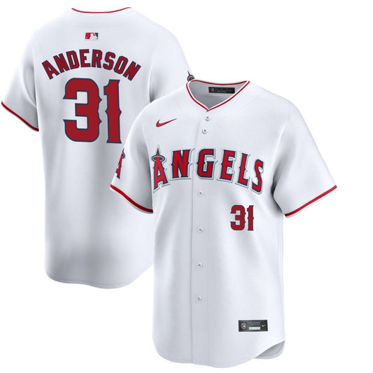 Tim Anderson Los Angeles Angels Nike Home Replica Player Jersey - White