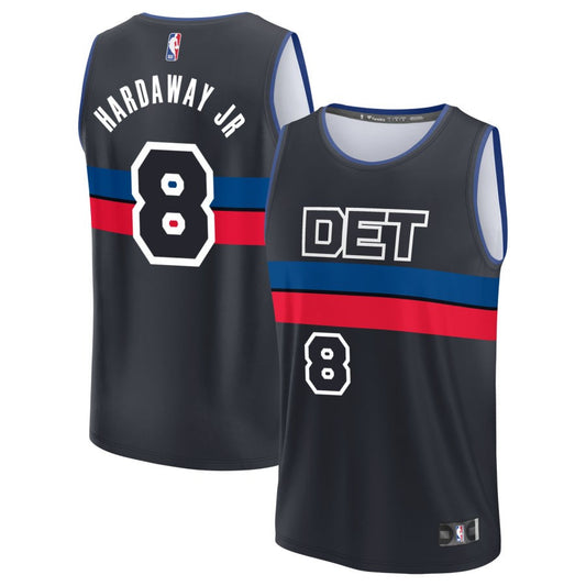 Tim Hardaway Jr. Detroit Pistons Nike Swingman Statement Jersey - Black