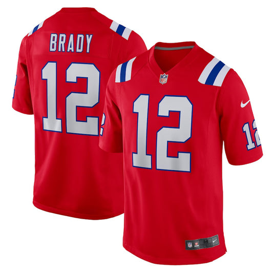 Tom Brady New England Patriots Throwback Player Jersey - Red