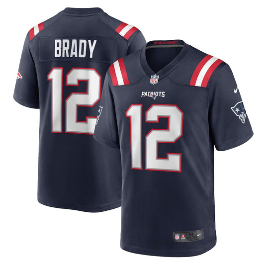 Tom Brady New England Patriots Throwback Player Jersey - Navy
