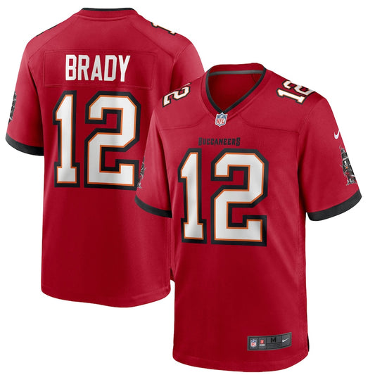 Tom Brady Tampa Bay Buccaneers Throwback Player Jersey - Red