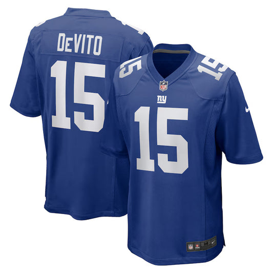 Tommy DeVito New York Giants Nike Game Player Jersey - Royal