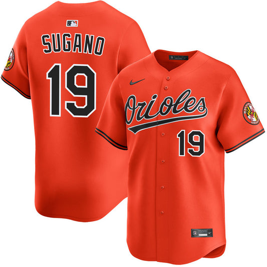 Tomoyuki Sugano Baltimore Orioles Nike Alternate Limited Player Jersey - Orange