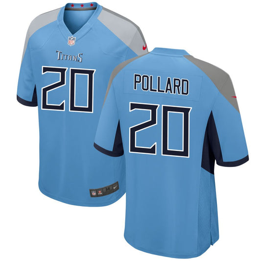 Tony Pollard Tennessee Titans Nike Alternate Game Player Jersey - Light Blue