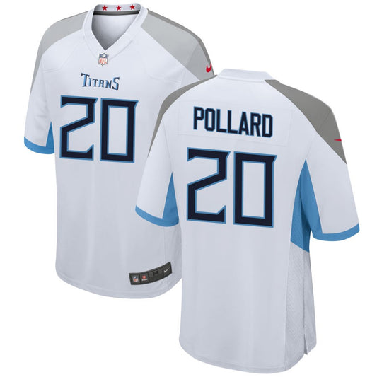 Tony Pollard Tennessee Titans Nike Game Player Jersey - White