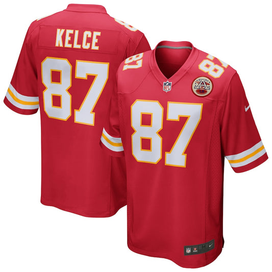 Travis Kelce Kansas City Chiefs Nike Game Player Jersey - Red