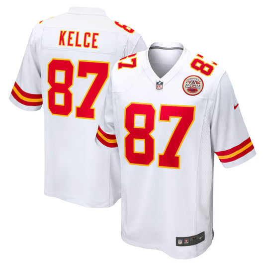 Travis Kelce Kansas City Chiefs Nike Game Player Jersey - White